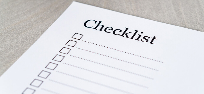 Checklist