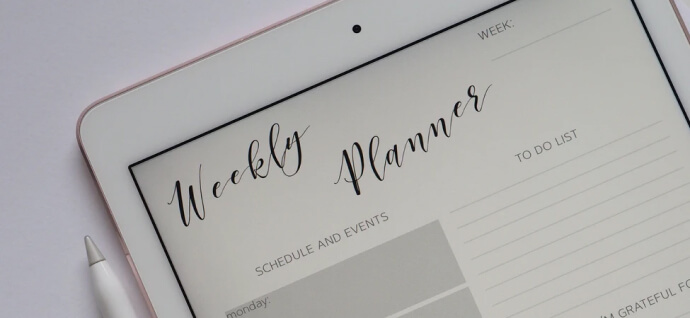 Weekly plannes