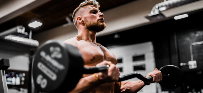 Man at the gym