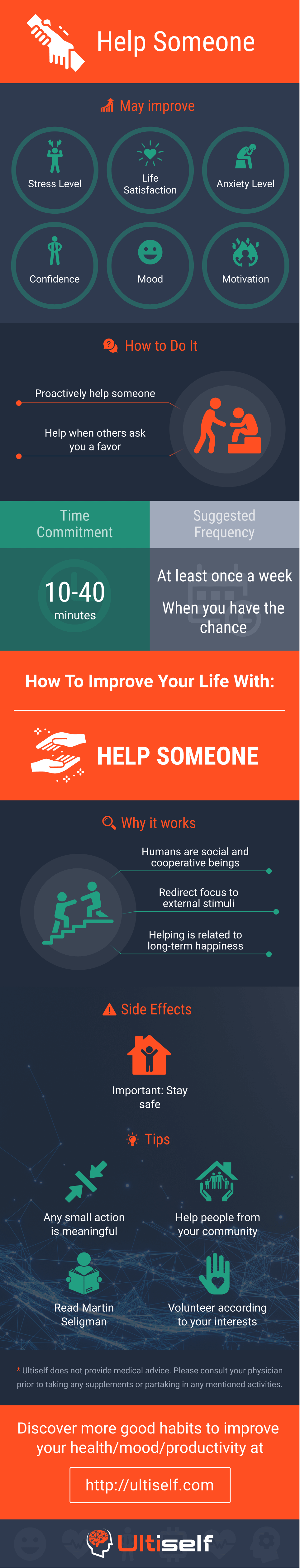 How Helping Someone Can Improve Your Life | Ultiself Habits