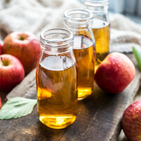 Apple cider vinegar at night picture